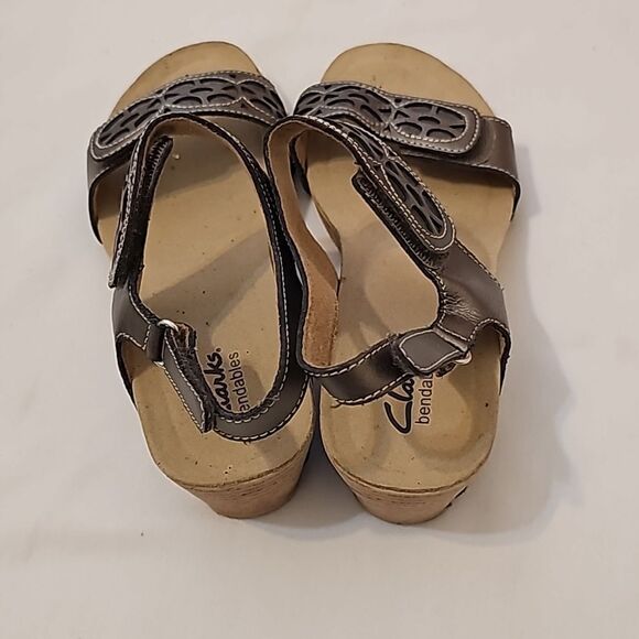 Clarks Comfort Bendable Sandel 7M - Picture 3 of 10